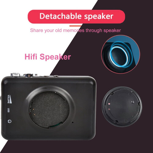 Cassette Player Portable Retro Speaker With MP3 Digitization And Multiple Power Supply Methods For Music Lovers 1