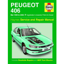 Peugeot 406 Petrol amp Diesel Mar 99 02 T to 52 by Haynes Publishing P