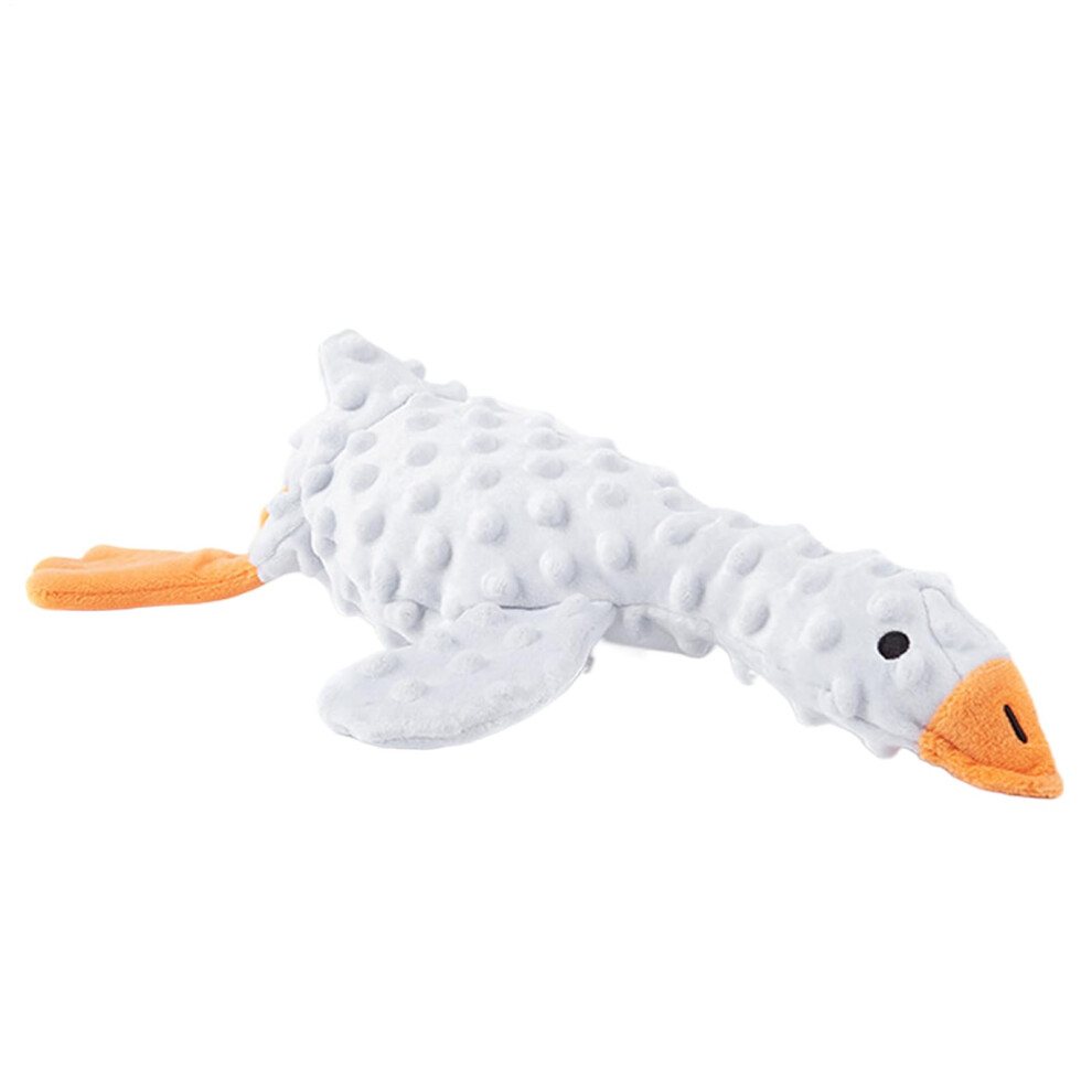 Plush Dog Toy Interactive Treat Puzzle For Dogs Cognitive Training Teeth Cleaning Teething Toy White Small Medium Large-image-OPC-PMH5PYX-NEW