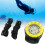 Dive Compass Waterproof Scuba Compass With Rope Glowing Side Window Yellow Underwater Navigation Accessory 2