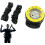 Dive Compass Waterproof Scuba Compass With Rope Glowing Side Window Yellow Underwater Navigation Accessory 5