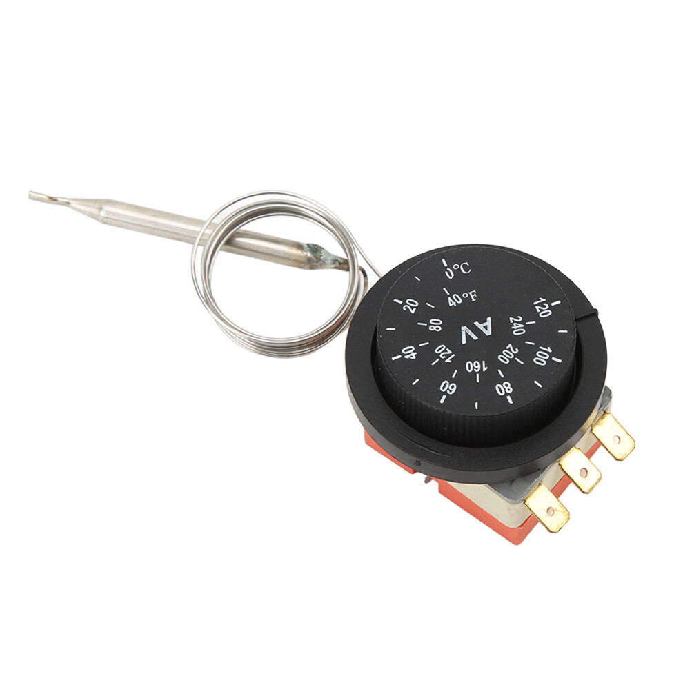 Adjustable 0Â120C Electric Fan Thermostat With Probe For Vehicles 9391356442578