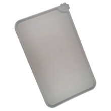 Waterproof Grey Silicone Pet Pad for Baby Kids & Children, 50x40cm