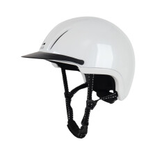 Equestrian Helmet Size M Bright White For Horse Riding Helmet Equestrian Equipment