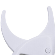 Portable Digital Body Fat Caliper 0-50mm, White, Lightweight & Accurate