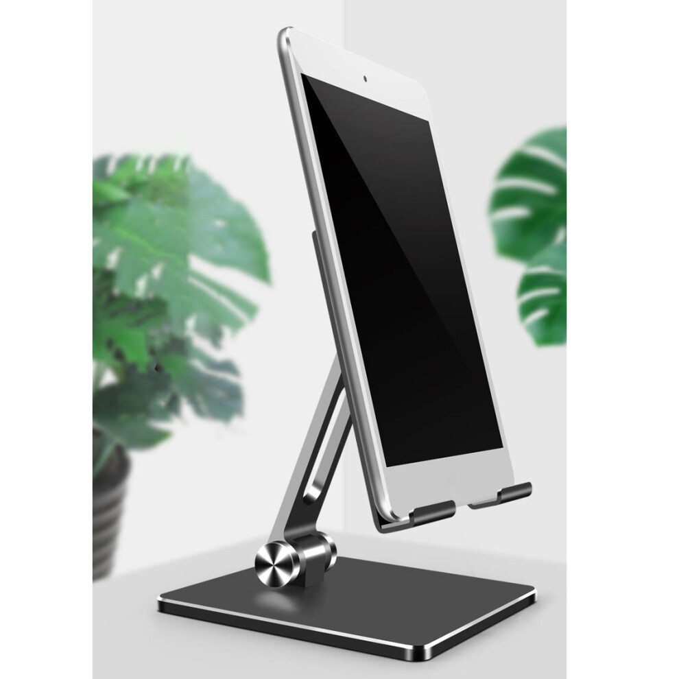 Multi-Angle Adjustable Aluminum Alloy Tablet Stand For Home, Office, Travel Mt133 Grey 4651356445975