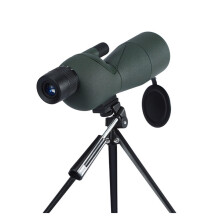 25-75x60mm HD Spotting Scope With ED Lens Bak4 Prism Monocular Zoom Telescope Green With Tripod Bird Watching Shooting