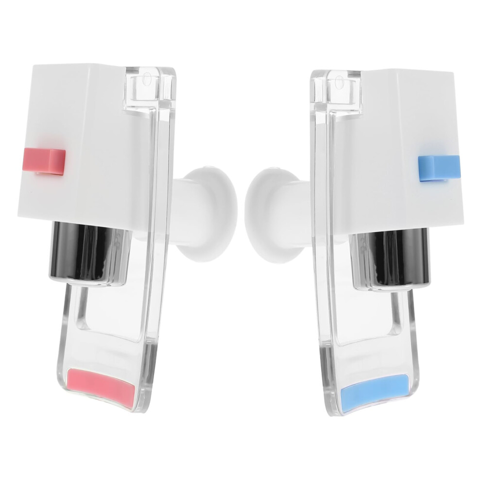 Water Dispenser Taps Set Of 2 Replacement Spigot For Water Cooler Faucets, Cold And Hot Faucet, Office Purifier Taps 9067246393212
