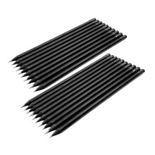 HB Sketching Pencils 20-Pack Black Wooden Graphite Pencils For Artists And Students