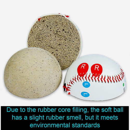 Competition Training Baseball 9-Inch Soft/Hard Baseball For Pitching Practice With Finger Placement Markers Beginners 2