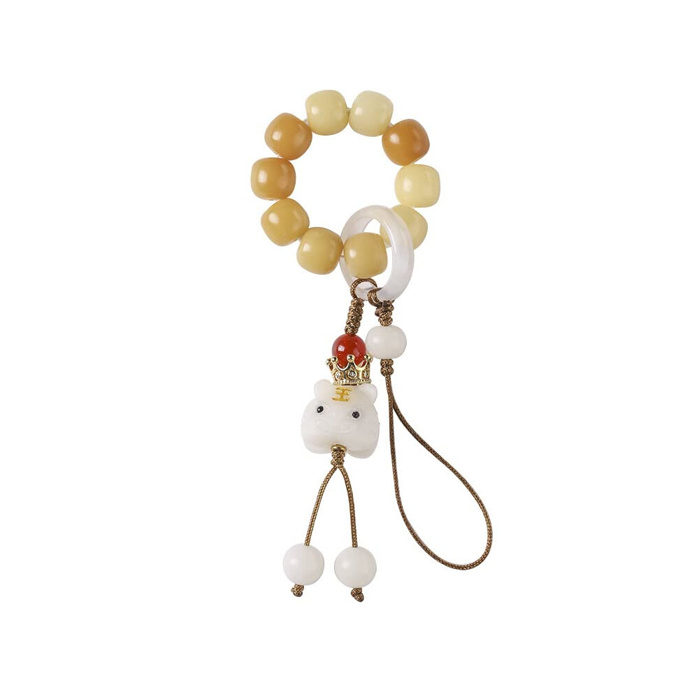 Phone Charm Strap Aesthetic Tiger Beaded Lanyard For Phone Anti-Lost Keychain Decorative Pendant 9393856712700