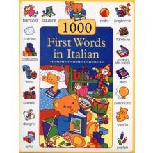 1000 First Words in Italian by Don Campaniello Hardcover Book