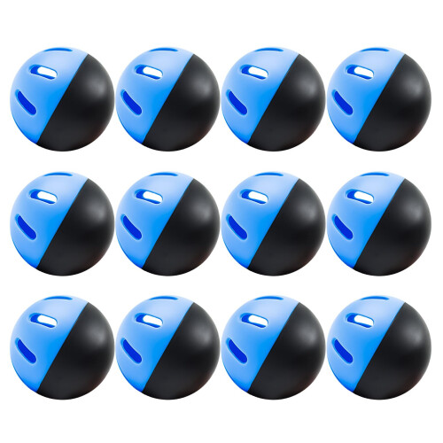 Baseball Practice Balls Set With Limited-Flight Hollow-Core Training Baseballs For Batting, Hitting And Pitching