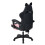 Living And Home Ergonomic High Back Gaming Chair with Footrest, Black+Pink 3