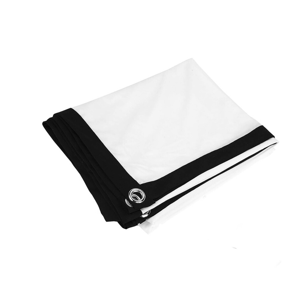 Projector Screen 84-Inch For Presentations And Activities, High Security Ergonomic Design, Fine Craftsmanship 9354506607517