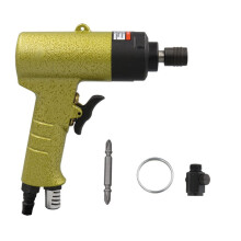 Self-Locking Type 1/4" Air Screwdriver Gun Impact Screw Driver Tool Bolt Capacity 6-10mm 8000 RPM Industry Professional