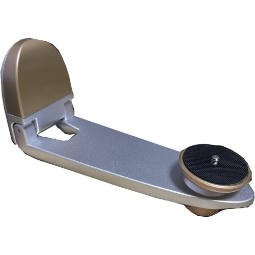Projector Arm Wall Mount Space-Saving With Adjustable Angles And Secure Locking, Gold Or Silver Finish 1