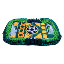 Scent Enrichment Activity Mats Fleece Puzzle Games With Treat Pockets For Dogs Chew Resistant Durable Oxford Cloth