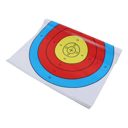 High-Quality 30PCS Archery Shooting Paper for Competitive Practice