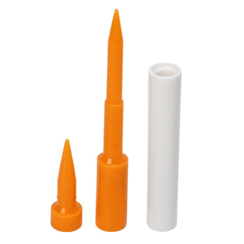 Plastic Golf Tees for Practice, 85mm, 77g, Assorted Colors 2