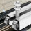 Barn Door Rollers 4-Wheel Trolley for Ceiling Mount Doors, Heavy Duty Sliding Track Hardware, Industrial Roller Bracket 2