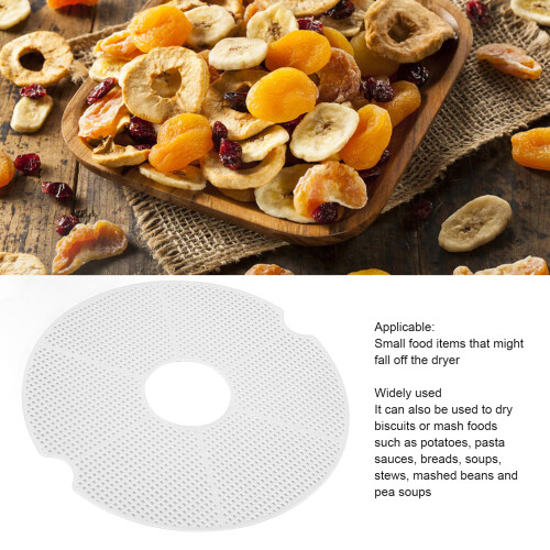 Food Dehydrator Dryer Net Sheets for Fruit Plate Leak-Proof Dried Fruit Machine 2