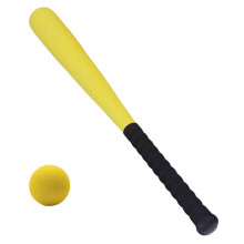Kids Foam Soft Baseball Bat Toy Sphere Training Softball Included, Lightweight Indoor Outdoor Bat For Kids