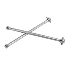 2 Stück 107 mm Stahl Dogbone Antriebswelle 1/7 1/8 Silber