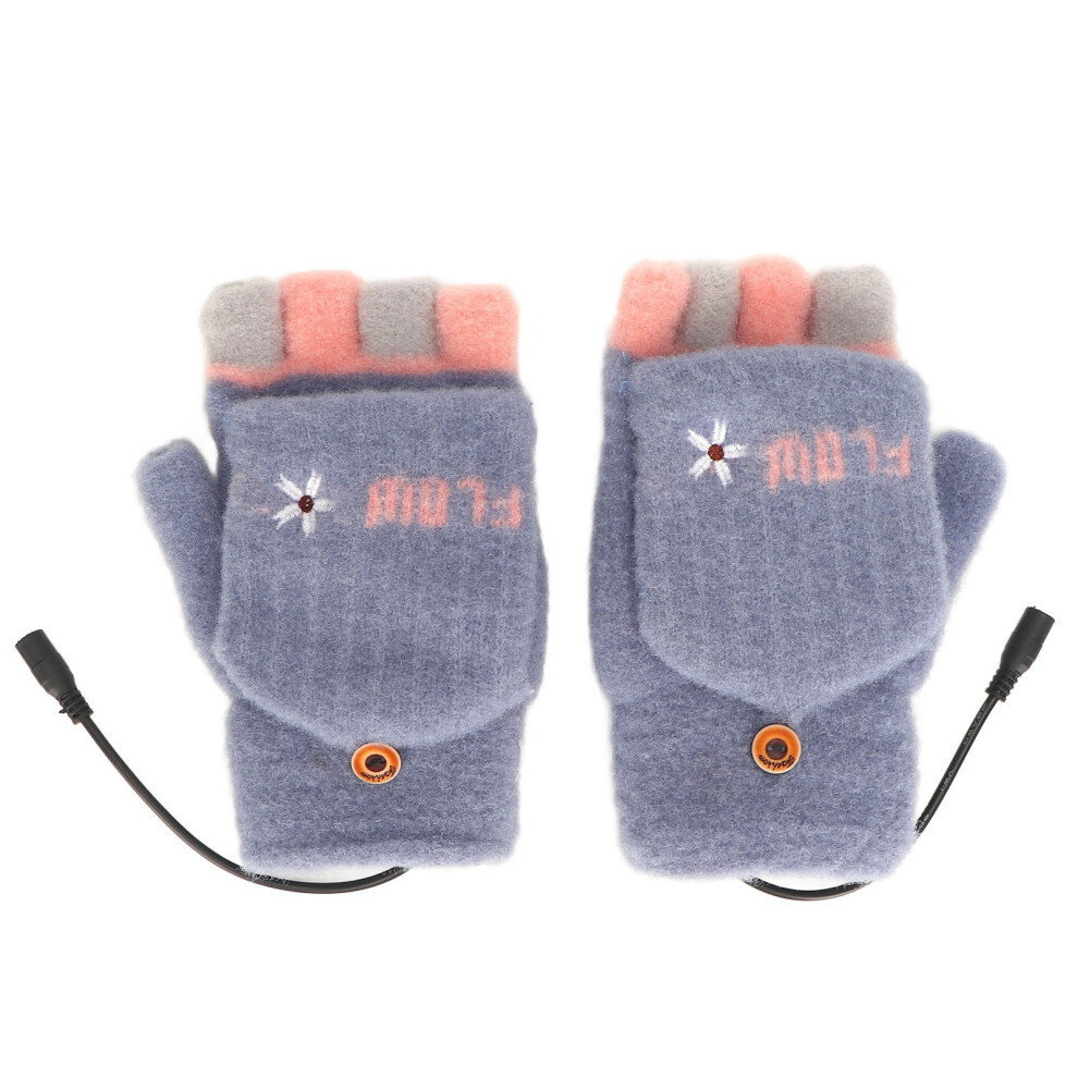Heated Mitten Gloves Deep Orchid, Carbon Fiber, 3 Temp Settings