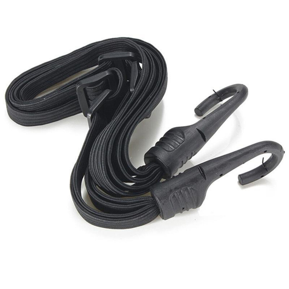 Retractable Helmet Luggage Strap 60Cm Elastic Rope For Motorcycle Black 4251356468273