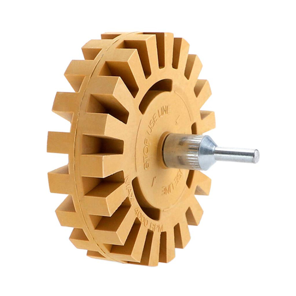 4 Inch Rubber Grinding Wheel For Die Grinder, Quick Deglue Abrasive Disc, Polishing Wheel, Rubber Bonded Disc 9354506609313