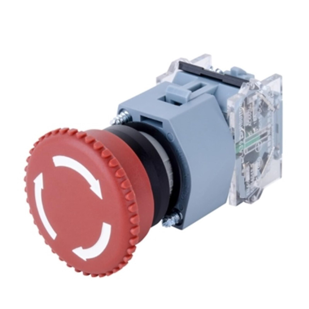 Emergency Stop Button 1No+1Nc La39-B3-11Z/R Panel-Mount Pushbutton Compatible La39b 9354506609351