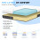 (5FT King Size) Gel Memory Foam Mattress Cooling Double Layer 2