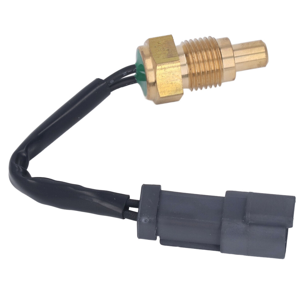 Brass Water Temp Sensor for CAT 320C Excavator, 2-Pin High Accuracy