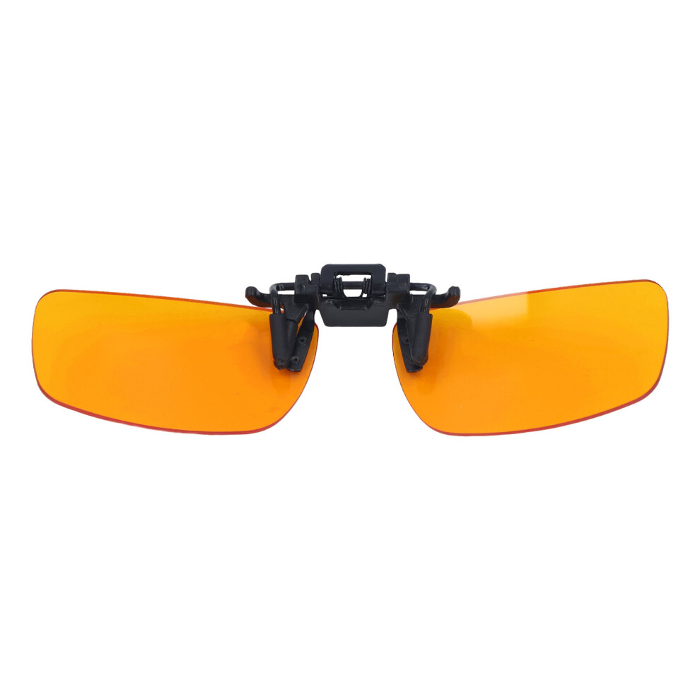 Lightweight 180 Flip Orange Clip-On Lens For Blue Light Blocking 9481356470081