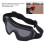 Strap Up Goggles UV400 Gelbe Linse, PC+Silikon 13