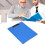 Delicate Hot Pressing A4 Clipboard Folder Blue, 80 Sheets, Thickened Plastic & Metal 14