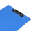 Delicate Hot Pressing A4 Clipboard Folder Blue, 80 Sheets, Thickened Plastic & Metal 6