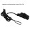 Black Surfboard Ankle Cuffs with Secure Hook and Loop Tape Fastening 9