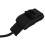 Black Surfboard Ankle Cuffs with Secure Hook and Loop Tape Fastening 7