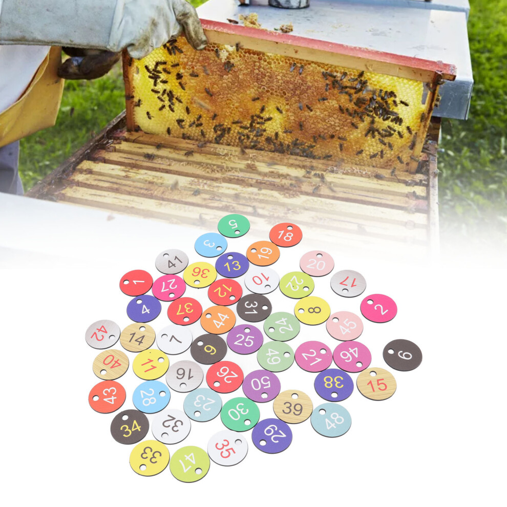 Colorful 50Pcs ABS Plastic Number Labels for Livestock & Tenant Use-image-OPC-PMH6DTF-NEW