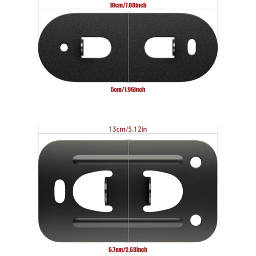 Hanging Projector Holder Rack Stand With Precise Positioning, Ceiling Or Wall Mount, 20cm Extension, Expanded Aluminum 2