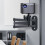 Hanging Projector Holder Rack Stand With Precise Positioning, Ceiling Or Wall Mount, 20cm Extension, Expanded Aluminum 5