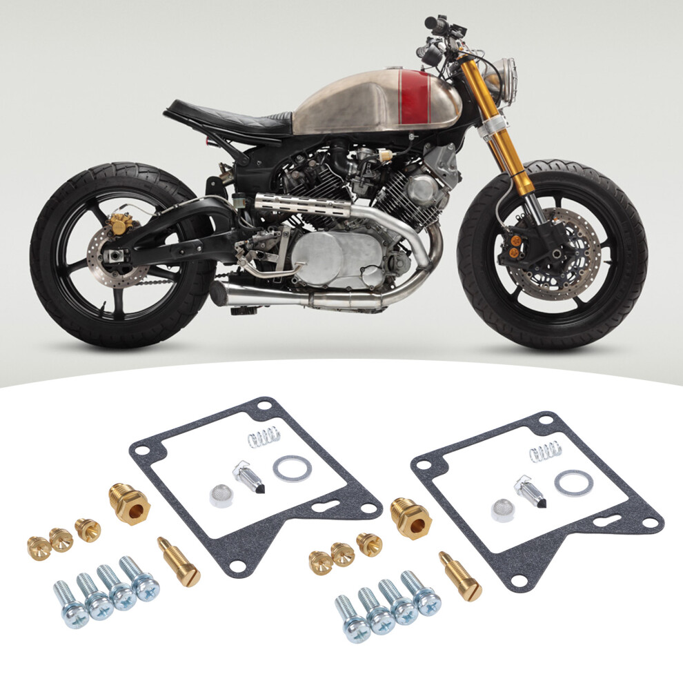 28Pcs Motorcycle Carburetor Repair Kit For Xv920 Virago 920 1981-1983 7891356474910