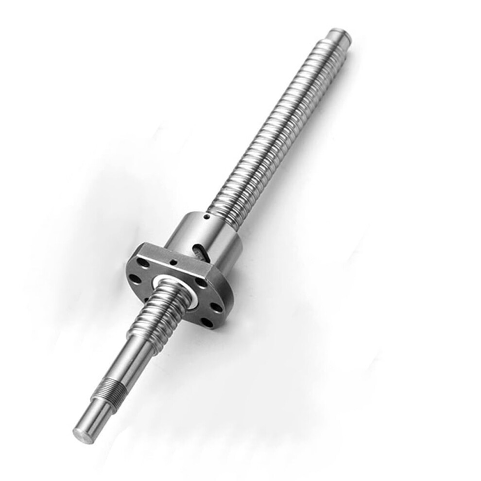 Sfu1204 Ball Screws, Rolled Ball Screw, 250-900 Mm, 1204 Flange, Single Nut Bk/Bf10 Cnc End, Guide Length 850 Mm 9084446688887