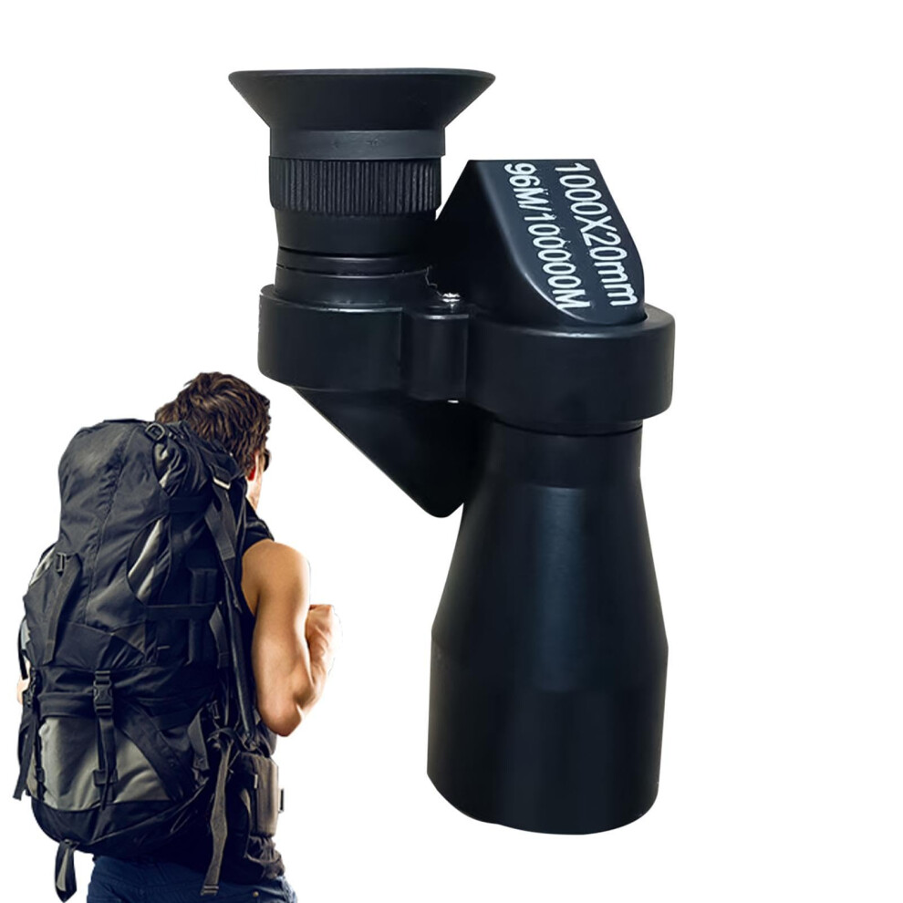 Monocular 1000X20 Outdoor Telescope Handheld With Phone Clip For Sightseeing Travel Hunting Camping Hiking 9067246397814