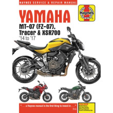 Yamaha MT07 Tracer amp XSR700 14 to 17 Haynes Repair Manual by Matthew