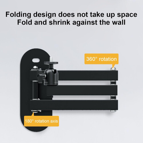 Adjustable ceiling and wall projector bracket holder with integrated joint for easy setup 3 arms 80cm Projectors Bracket 2