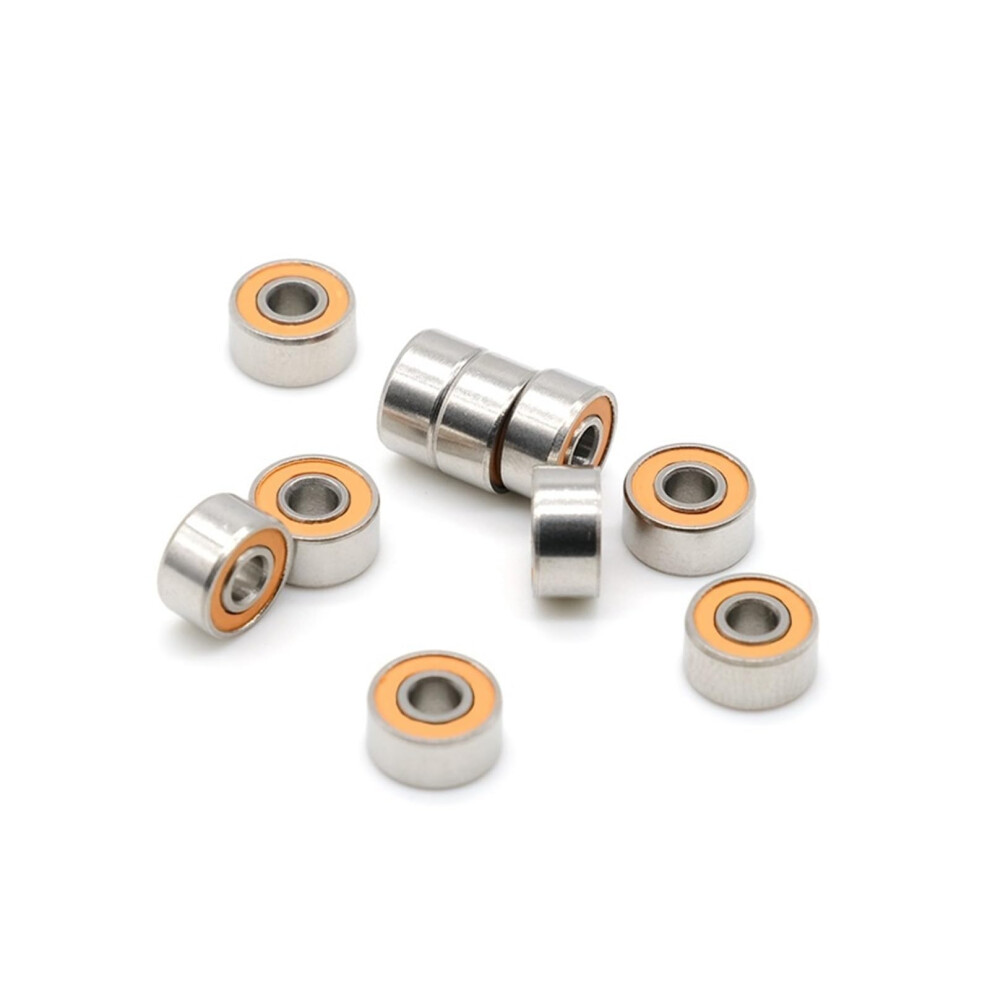 S693rs 1 Piece Cb 3X8x4mm Abec7 Stainless Steel Hybrid Ceramic Fishing Reel Bearing Grease-Free 9354506610494