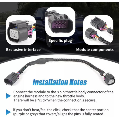 Adapter Cable Module With Plug-and-Play Installation For X-Link Compatible Engine Performance Booster 1